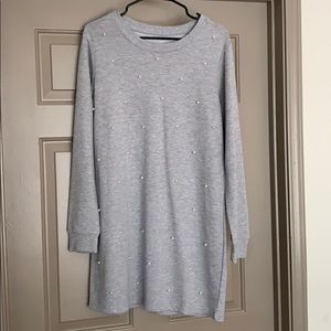 Long sleeve sweater dress